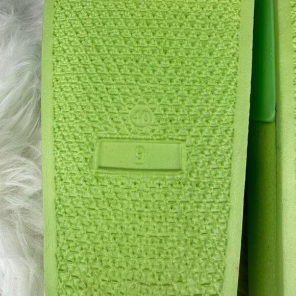 NASA Cosmo Slide Sandals in Green Black - Picture 3 of 3